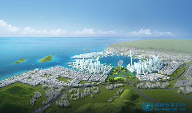 前海土地規(guī)劃布局