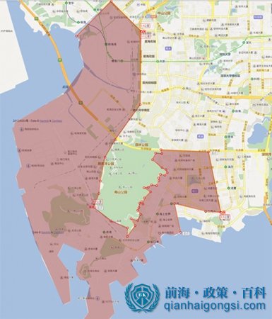 前海自貿區范圍